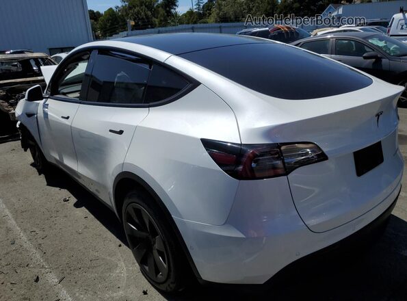 5YJYGDEE1LF028406 2020 TESLA MODEL Белый Задняя левая четверть
