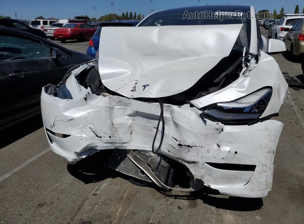 5YJYGDEE1LF028406 2020 TESLA MODEL Белый Вид спереди