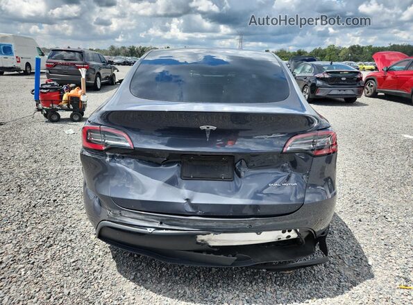 5YJYGDEE1MF186844 2021 TESLA MODEL Серый Вид сзади