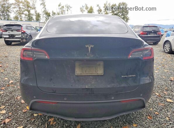 5YJYGDEE2MF130847 2021 TESLA MODEL Black უკანა ხედი