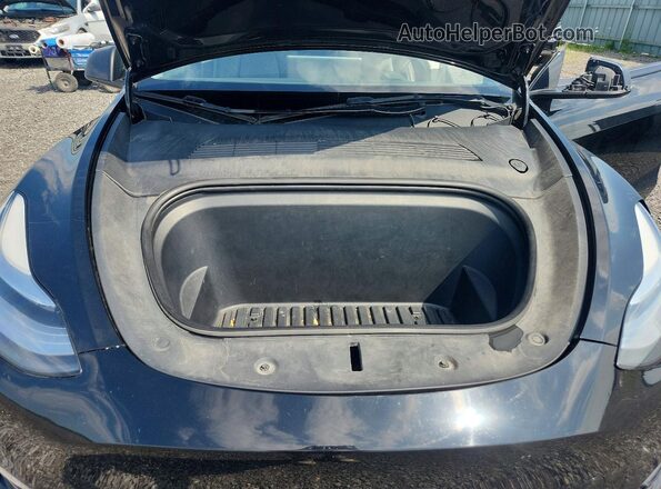 5YJYGDEE2MF184035 2021 TESLA MODEL Black Engine compartment view