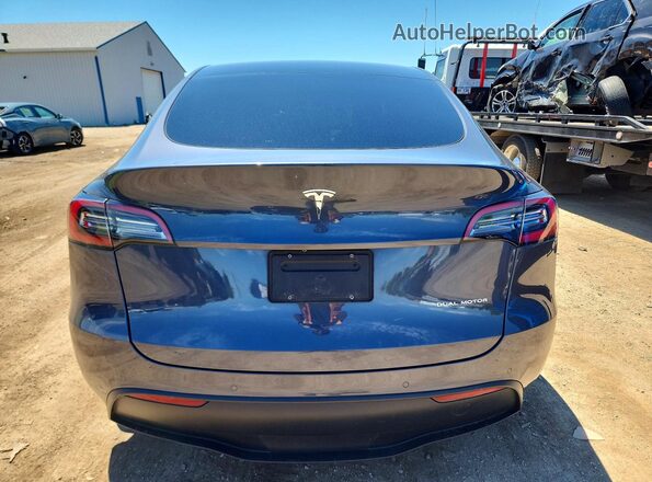 5YJYGDEE3MF160567 2021 TESLA MODEL Gray Widok z tyłu