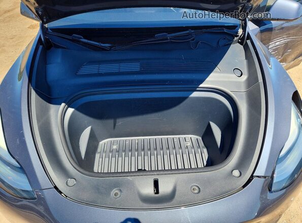 5YJYGDEE3MF160567 2021 TESLA MODEL Gray Widok komory silnika