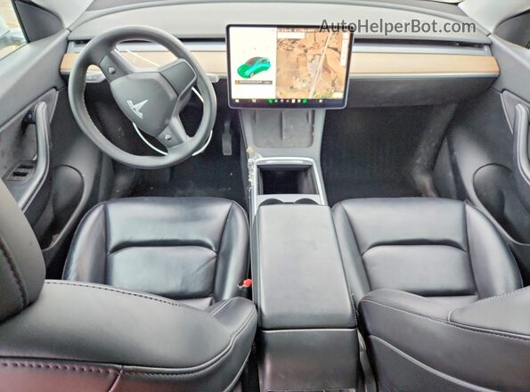 5YJYGDEE3MF255484 2021 TESLA MODEL White Առջևի վահանակի տեսք
