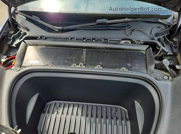5YJYGDEE3MF306613 2021 TESLA MODEL Silver Вид задньої частини салону