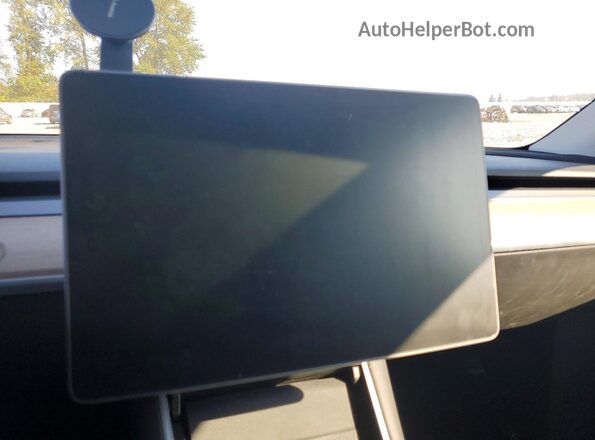 5YJYGDEE4MF073907 2021 TESLA MODEL Blue Widok zestawu wskaźników