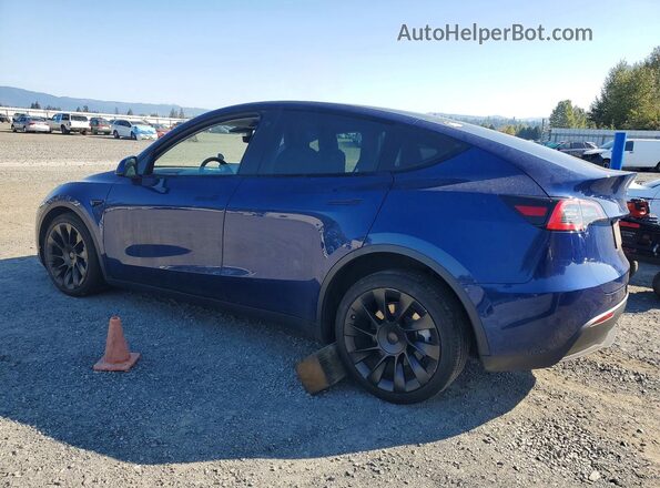5YJYGDEE4MF073907 2021 TESLA MODEL Blue Tył lewy