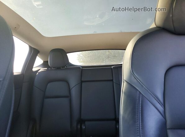 5YJYGDEE4MF073907 2021 TESLA MODEL Blue Widok tylnych siedzeń