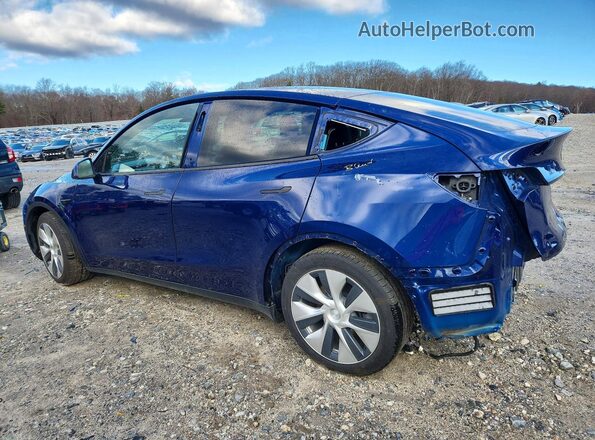 5YJYGDEE4MF074913 2021 TESLA MODEL Blue უკანა მარცხენა