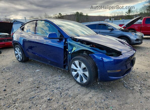 5YJYGDEE4MF074913 2021 TESLA MODEL Blue წინა მარჯვენა