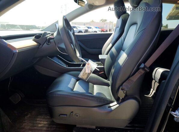 5YJYGDEE4MF080310 2021 TESLA MODEL Черный Вид салона спереди