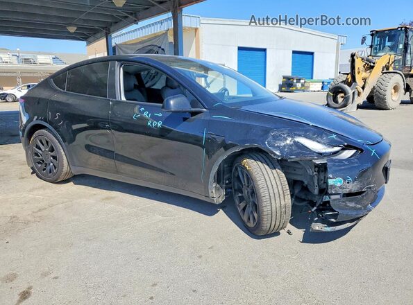 5YJYGDEE4MF080310 2021 TESLA MODEL Черный Передняя правая четверть