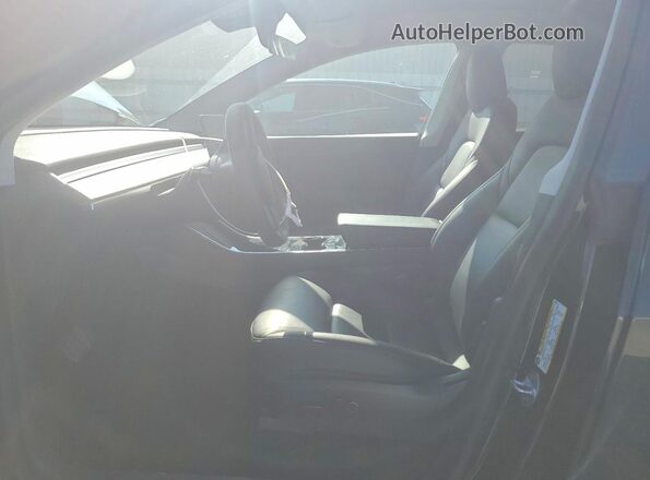5YJYGDEE4MF094479 2021 TESLA MODEL Black წინა სალონის ხედი