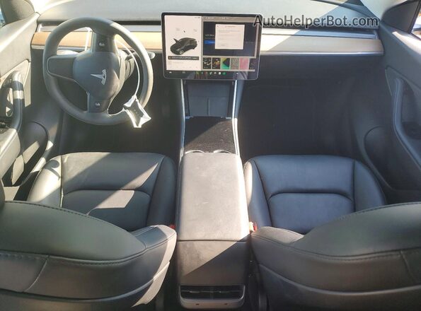 5YJYGDEE4MF094479 2021 TESLA MODEL Black წინა პანელის ხედი