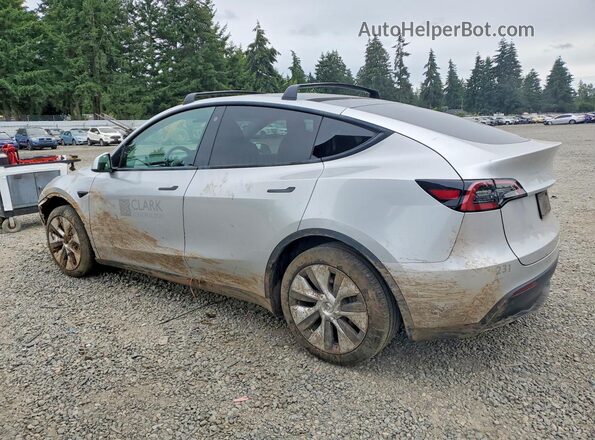 5YJYGDEE4MF262122 2021 TESLA MODEL Silver Հետևի ձախ