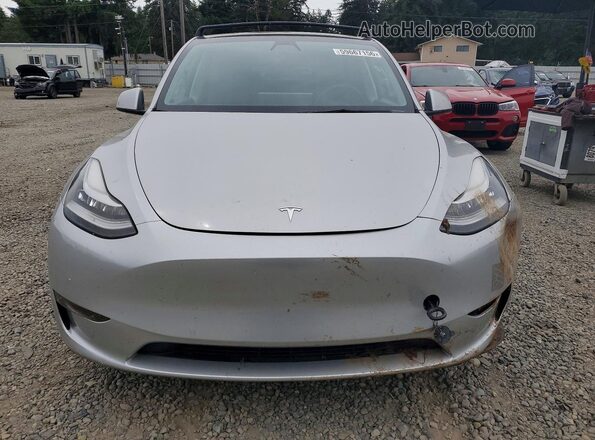 5YJYGDEE4MF262122 2021 TESLA MODEL Silver Դիմացի տեսք