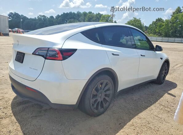 5YJYGDEE5MF068361 2021 TESLA MODEL Белый Задняя правая четверть