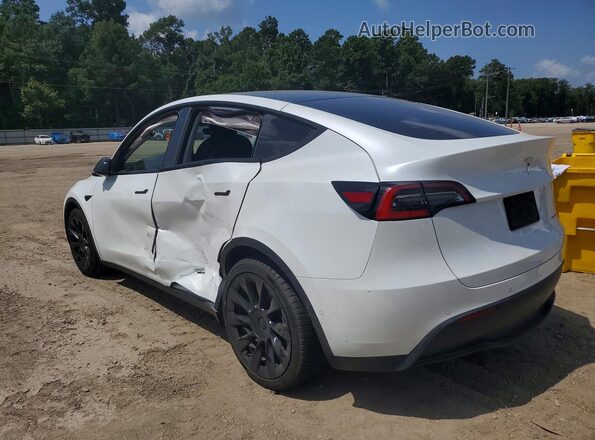 5YJYGDEE5MF068361 2021 TESLA MODEL Белый Задняя левая четверть