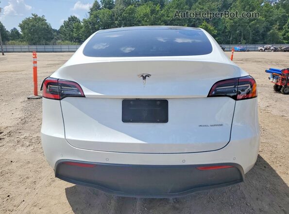 5YJYGDEE5MF068361 2021 TESLA MODEL Белый Вид сзади