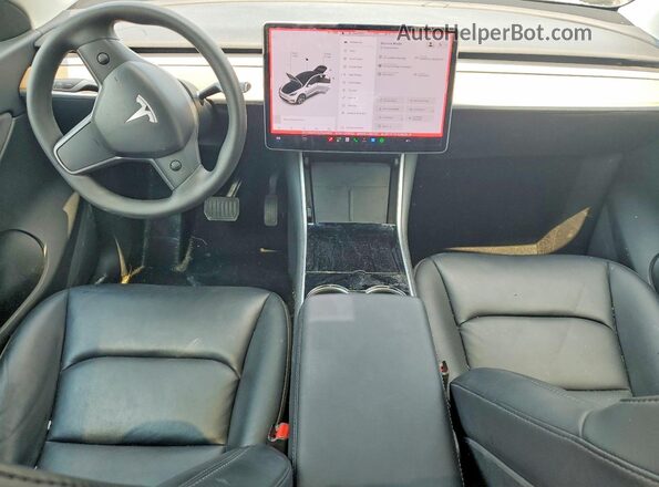 5YJYGDEE7LF043458 2020 TESLA MODEL White Առջևի վահանակի տեսք