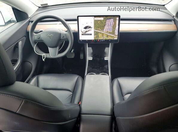 5YJYGDEE7MF066420 2021 TESLA MODEL White Widok deski rozdzielczej