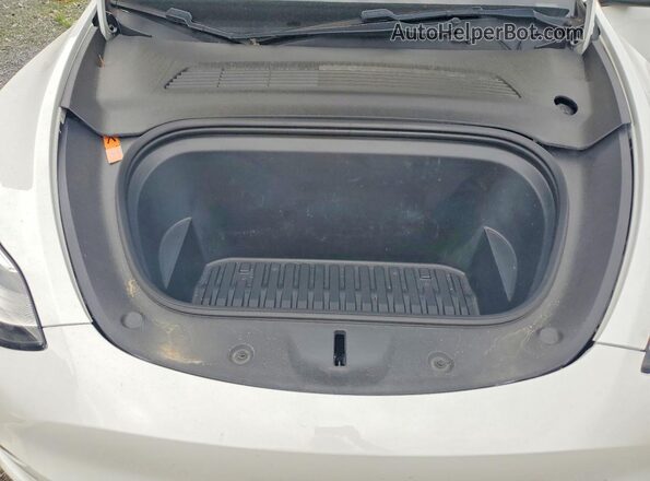 5YJYGDEE7MF066420 2021 TESLA MODEL White Widok wnętrza z tyłu