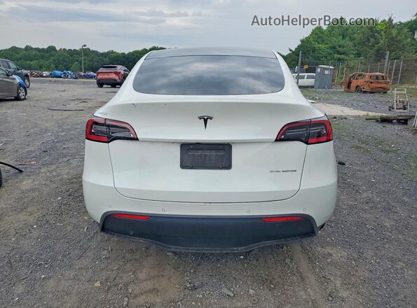5YJYGDEE7MF066420 2021 TESLA MODEL White Widok z tyłu