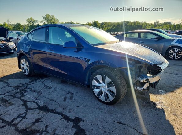 5YJYGDEE7MF286947 2021 TESLA MODEL Blue Przód prawy