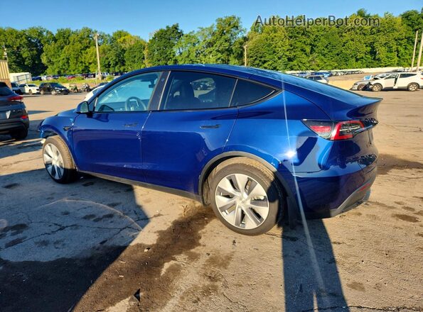 5YJYGDEE7MF286947 2021 TESLA MODEL Blue Tył lewy