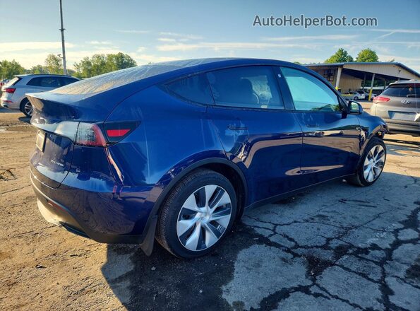 5YJYGDEE7MF286947 2021 TESLA MODEL Blue Tył prawy