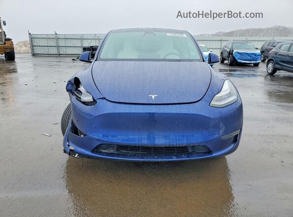 5YJYGDEE8LF022893 2020 TESLA MODEL Синий Вид спереди
