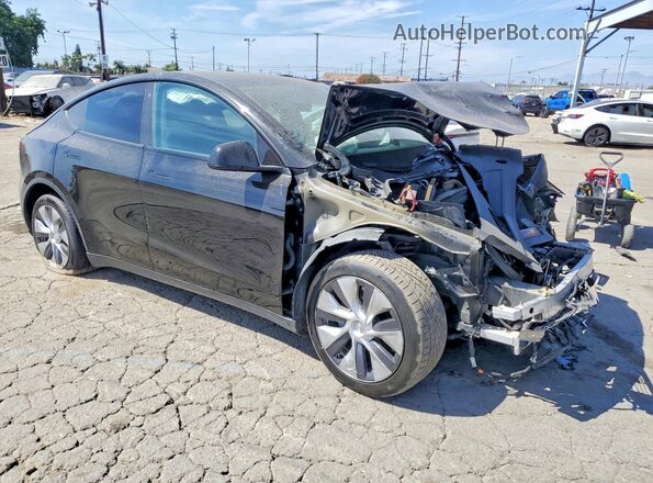 5YJYGDEE8MF162119 2021 TESLA MODEL Black Передня права чверть