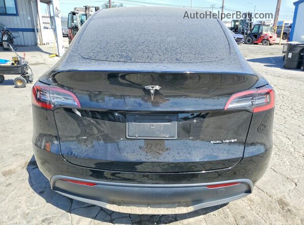 5YJYGDEE8MF162119 2021 TESLA MODEL Black Вид ззаду