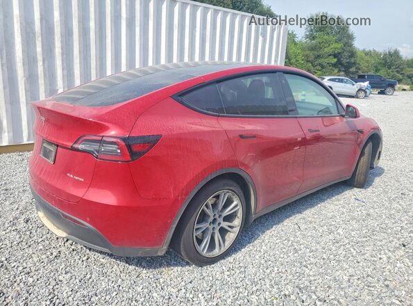5YJYGDEE8MF306302 2021 TESLA MODEL Red Задня права чверть