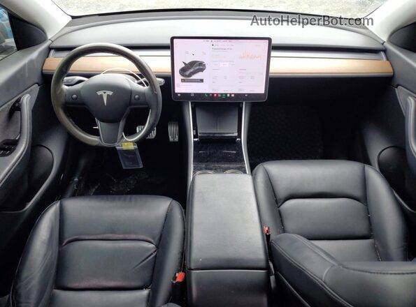 5YJYGDEE9LF012759 2020 TESLA MODEL Charcoal წინა პანელის ხედი