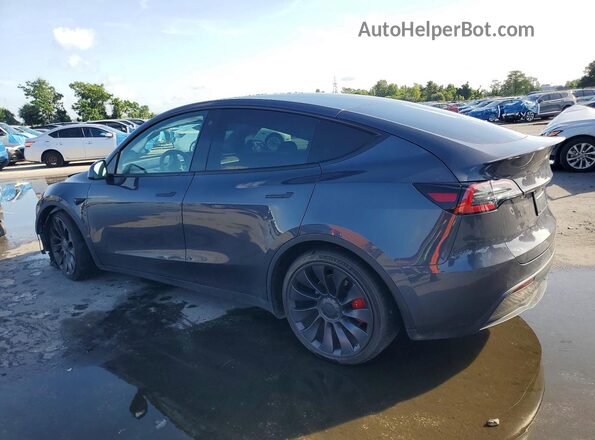 5YJYGDEF1MF194757 2021 TESLA MODEL Gray უკანა მარცხენა