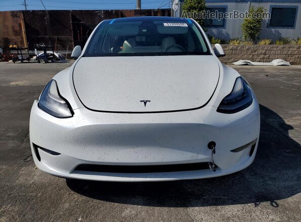 5YJYGDEF3MF072143 2021 TESLA MODEL White Vista frontal