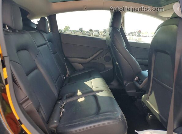 5YJYGDEF3MF304773 2021 TESLA MODEL Черный Вид задних сидений