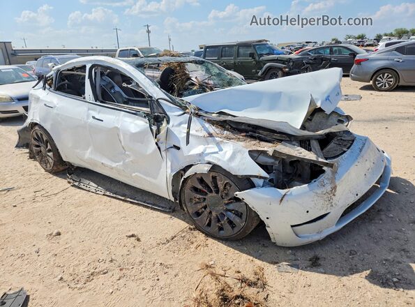 5YJYGDEF6MF212010 2021 TESLA MODEL White Delantero derecho