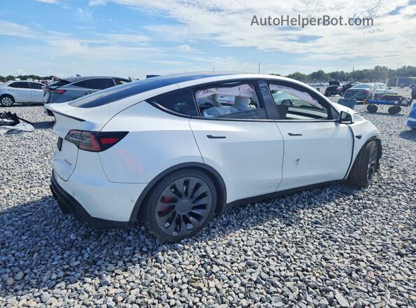 5YJYGDEFXMF219994 2021 TESLA MODEL White Trasero derecho