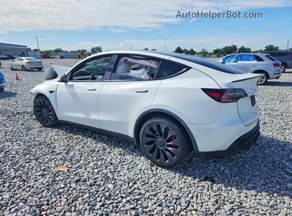 5YJYGDEFXMF219994 2021 TESLA MODEL White Trasero izquierdo