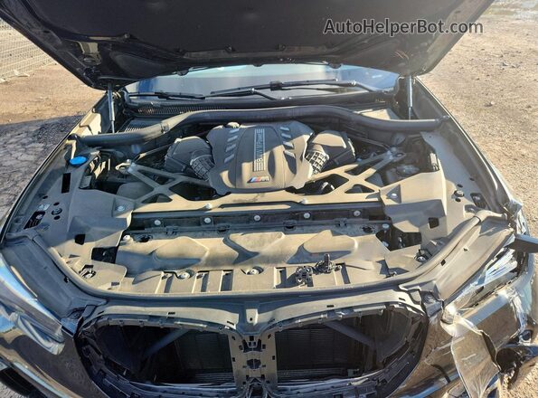 5YMJU0C08P9R25482 2023 BMW X5 Black Շարժիչի բաժամունքի տեսք