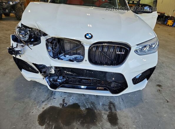 5YMTS0C00M9H24429 2021 BMW X3 White Engine compartment view