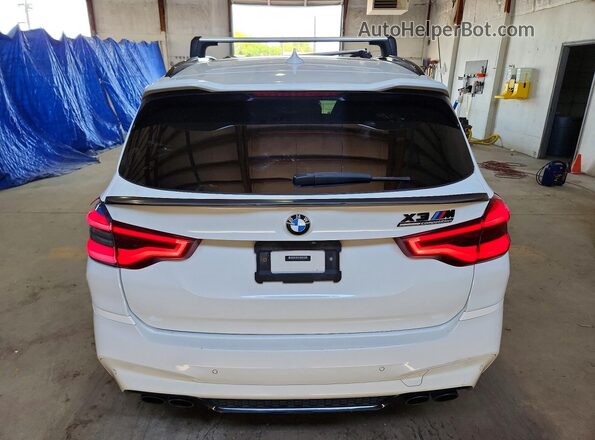 5YMTS0C05LLA58007 2020 BMW X3 White Rear view