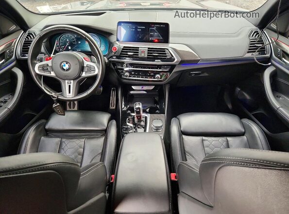 5YMTS0C09L9B63730 2020 BMW X3 Black Вид панелі приладів