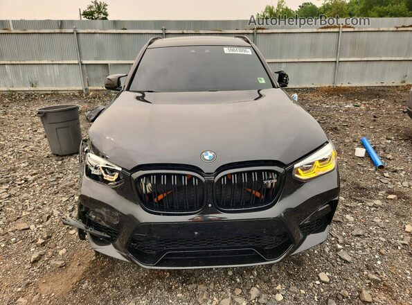 5YMTS0C09L9B63730 2020 BMW X3 Black Вид спереду