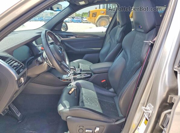 5YMTS0C09M9E02128 2021 BMW X3 Gray წინა სალონის ხედი