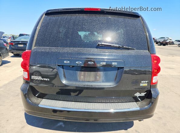2C4RDGEGXKR595782 2019 DODGE CARAVAN Black წინა სალონის ხედი