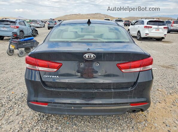 5XXGT4L31GG004649 2016 KIA OPTIMA Black Սալոնի դիմացի տեսք