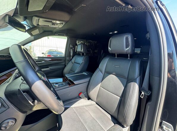 1GYS4JKL2PR250382 2023 CADILLAC ESCALADE Black Вид підкапотного простору